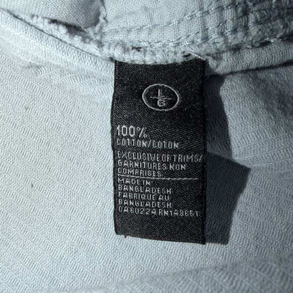 Buffalo David Bitton Men's Blue Corduroy Button Front Shacket Large Pockets - Picture 6 of 9